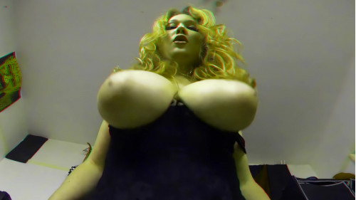 Slow mo POV tits bounce in 4K3D