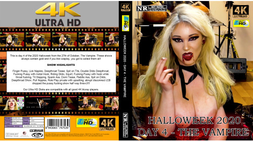 HALLOWEEK 2020 - DAY 4 - The Vampire - 27 October 2020 - (HALLOWEEN SPECIAL) - 4K UHD DISC
