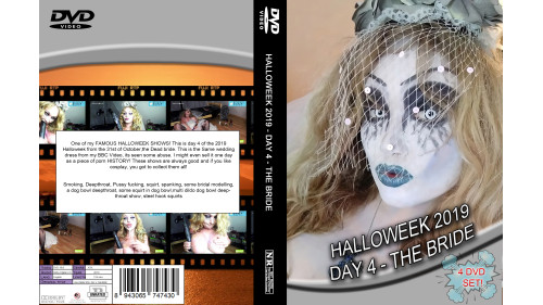 HALLOWEEK 2019 - DAY 4 - The Bride - 31 OCTOBER - (HALLOWEEN SPECIAL) - 4 DVD BOX SET!!!!!