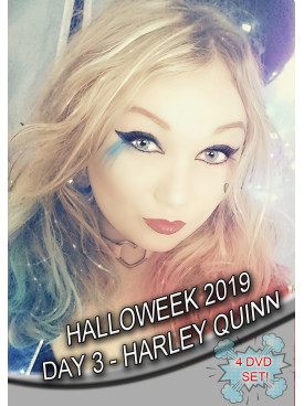 HALLOWEEK 2019 - DAY 3 - Harley Quinn - 29 October 2019 - (HALLOWEEN SPECIAL) - 4 DVD BOX SET!!!!!