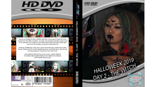 HALLOWEEK 2019 - DAY 2 - THE WITCH - 28 October 2019 - (HALLOWEEN SPECIAL) - 4 HDDVD BOX SET!!!!!