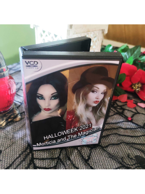 Halloweek 2021 Day 5 and 6 Morticia and the Magician VCD SET