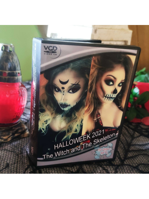 HALLOWEEK 2021 The Witch and The Skeleton 10 DISC VCD SET